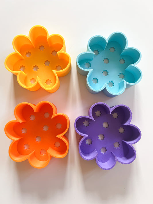 Zeefje Bloem Met Bloemetjesmotief