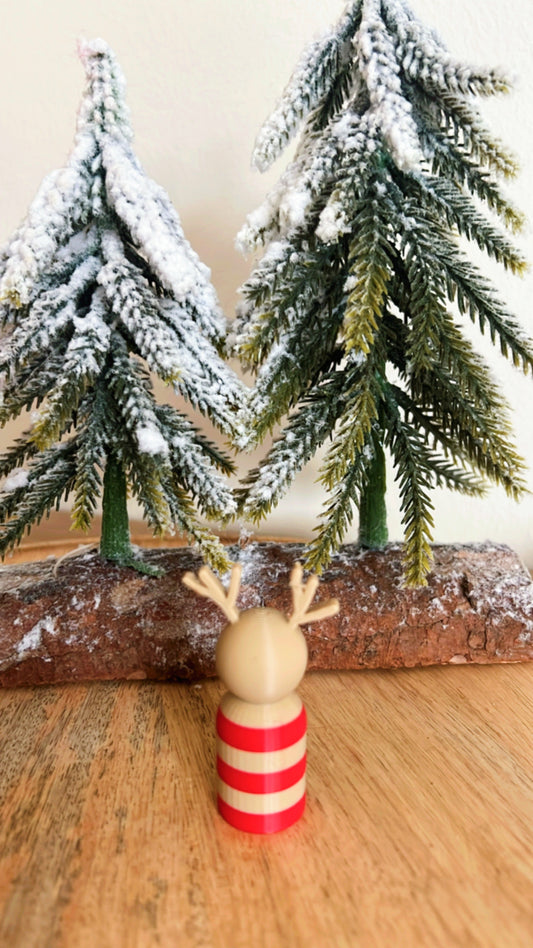 Rendier Rood Kerstfiguurtje