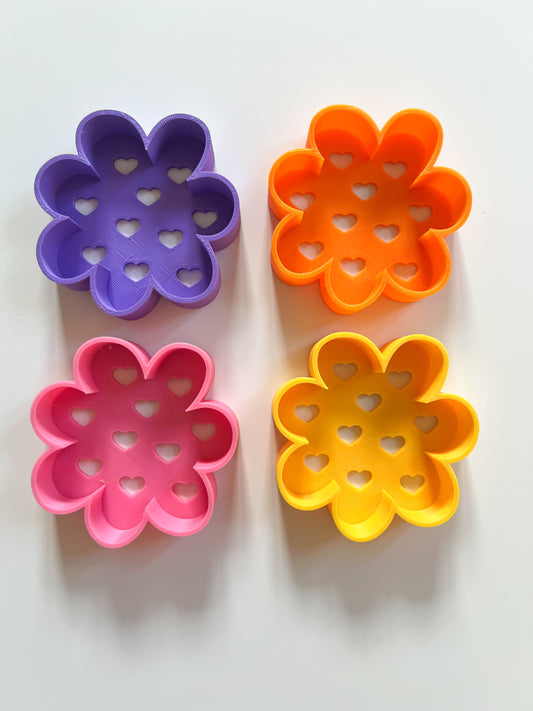 Zeefje Bloem Met Hartjesmotief